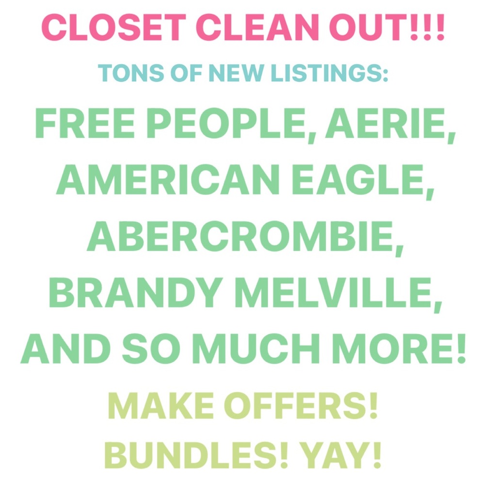 CLOSET CLEAN OUT